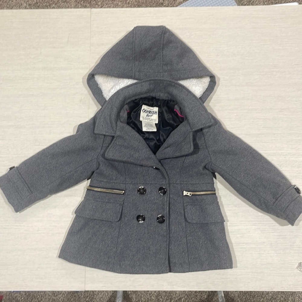 Girls OshKosh Gary Pea Coat size 4
